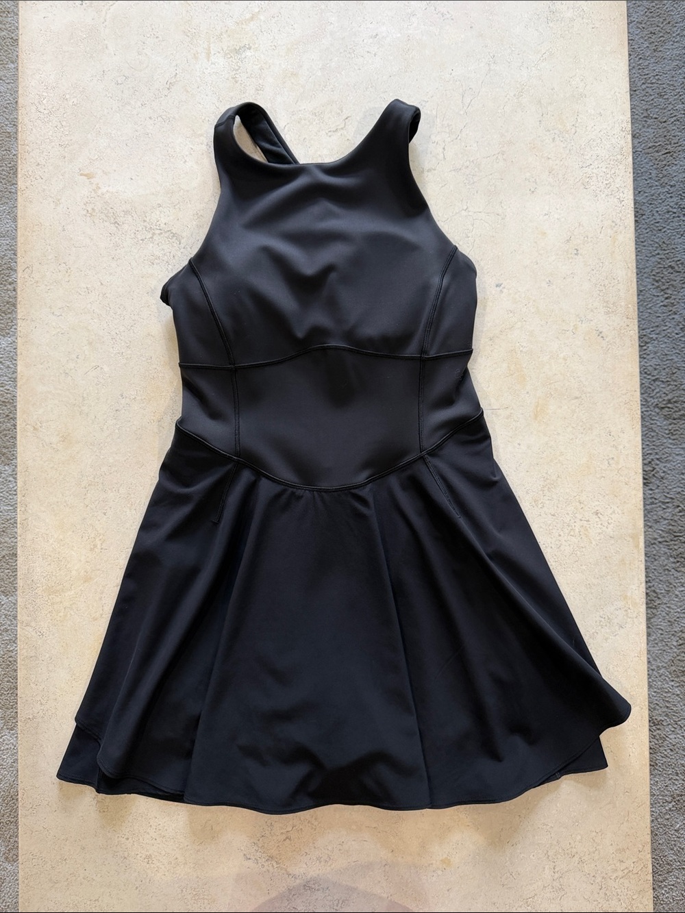 Lululemon Black Sleeveless Tennis Dress